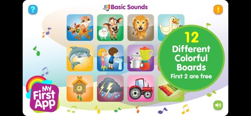 Basic Sounds - for toddlers Image