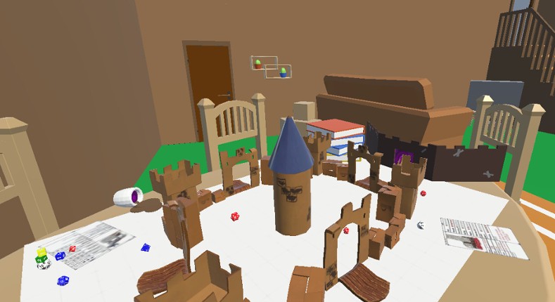 BOXED FORTRESS: Defend the Throne screenshot