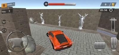 Car Parking In Labyrinth Maze Image