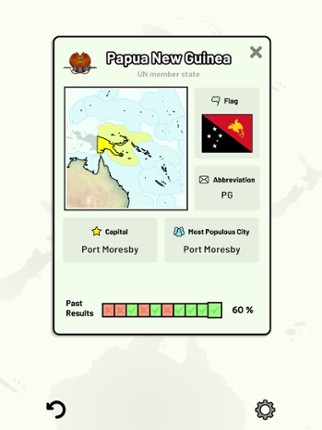 Countries of Oceania Quiz screenshot