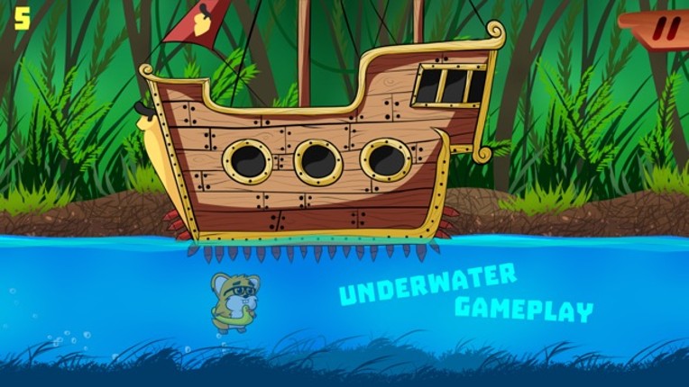 Floaty Hamster: Hard Endless Platformer Game FREE screenshot