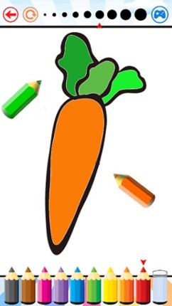 Food Coloring Book for kids - Drawing free game Image