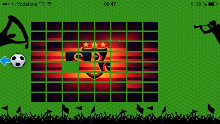 Galatasaray Bulmaca Oyunu - Ücretsiz Galatasaray Taraftar Puzzle Uygulaması screenshot