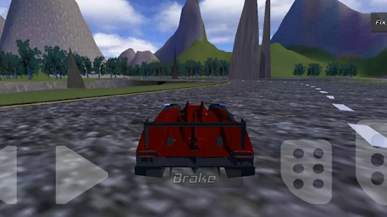 2 Player Racing 3D screenshot