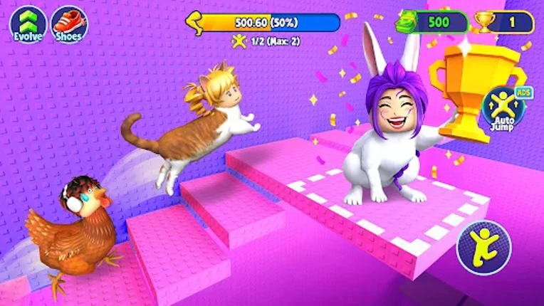 Jump Evolution Animal Tower screenshot