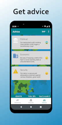 Politics Game - RandomNation screenshot