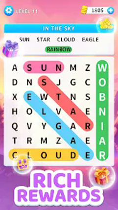 Ring of Words: Find Words screenshot