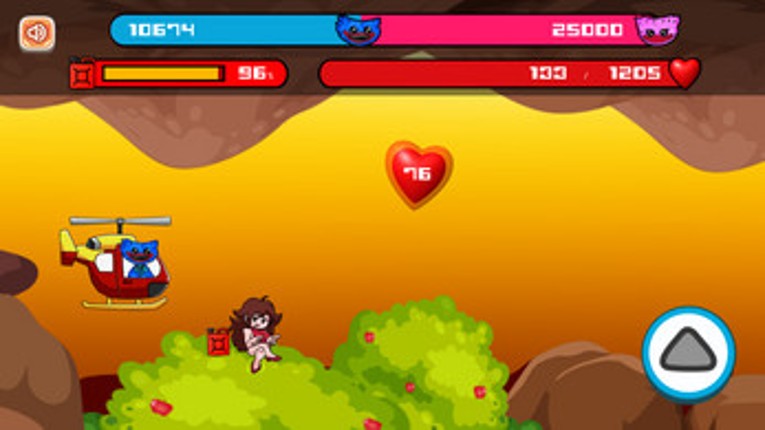Huggy Wuggy by Helicopter screenshot