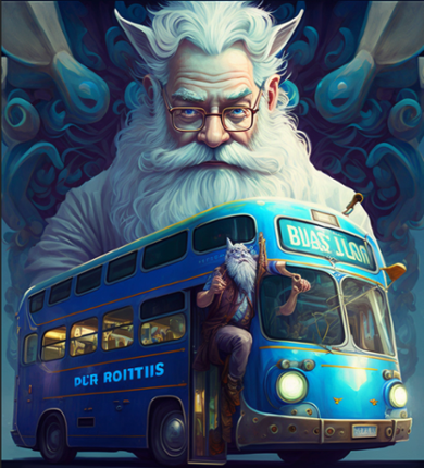 The Bus Driver Who Wanted to be God Image
