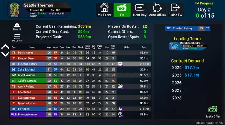 Head Coach Tactics screenshot
