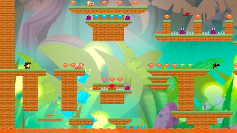 Lava Rolling Kid screenshot