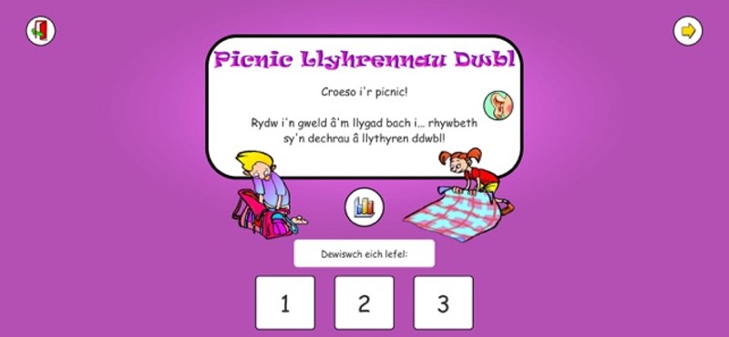 Picnic Llythrennau Dwbl Image