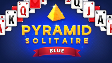 Pyramid Solitaire Blue Image