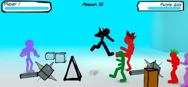 Stickman Street Fighting screenshot