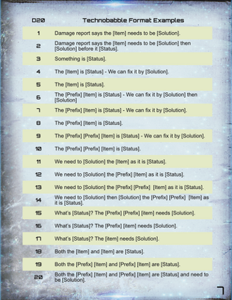 Technobabble 2 screenshot