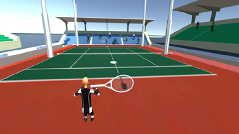 Tennis Exhibition 3d Image