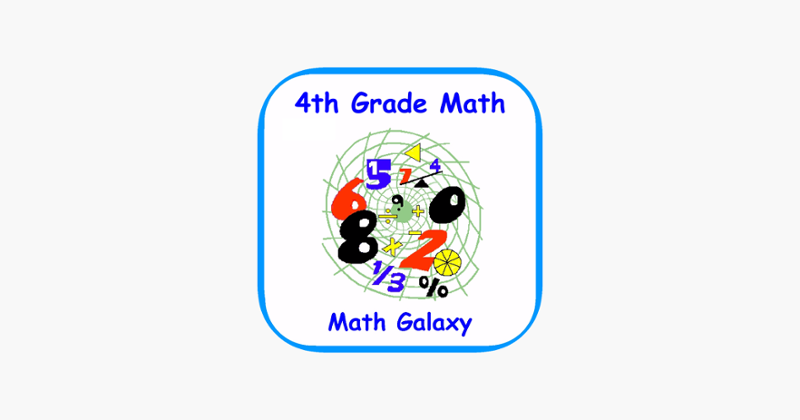 4th Grade Math - Math Galaxy Game Cover