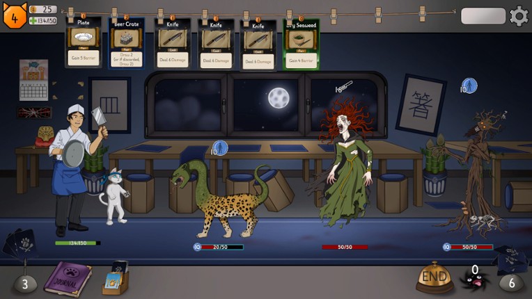 A Recipe for Survival - Cat Cooking Roguelike Deckbuilder Image