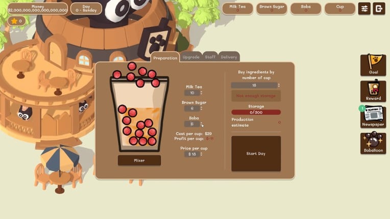 Boba Simulator screenshot
