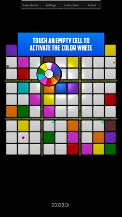 Color Sudoku screenshot