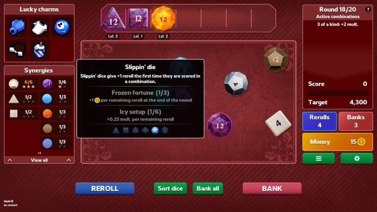 Dice Dice Baby screenshot