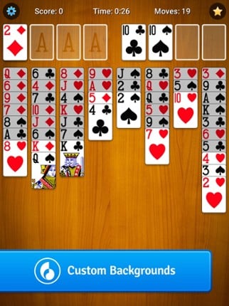 FreeCell Solitaire Card Game Image