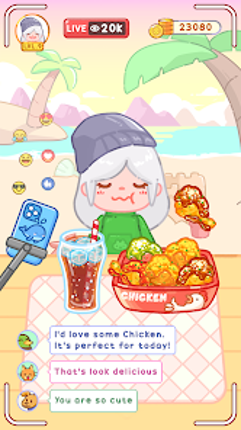 Mukbang ASMR Livestream Party Image