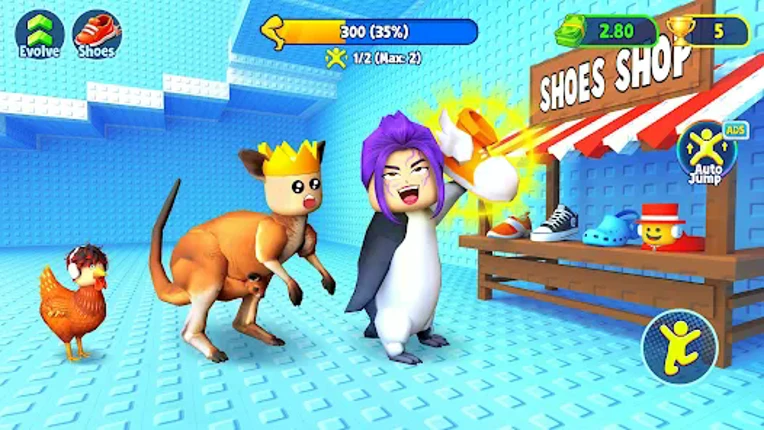 Jump Evolution Animal Tower screenshot