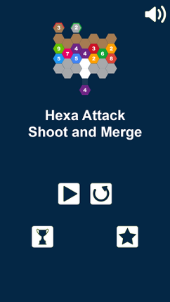 Hexa Attack: Shoot and Merge Numbers screenshot