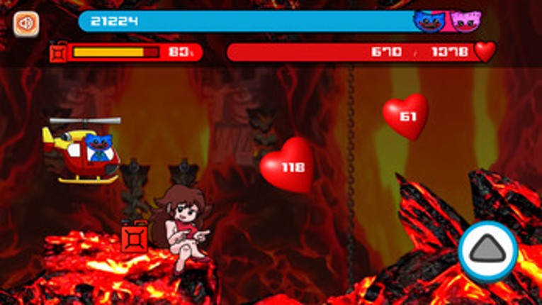 Huggy Wuggy by Helicopter screenshot