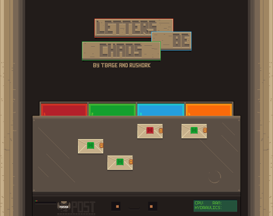 Letters Be Chaos Game Cover