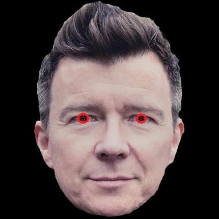 Rick Astley's Awesome Adventure Game Cover