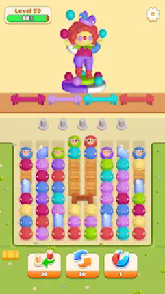 Wool Out 3D-Color Yarn Sort screenshot