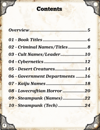 Helpful List Compilation Volume 1 Image