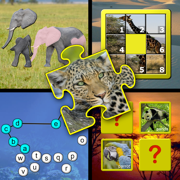 Games like Kids animal puzzle and memory skill games