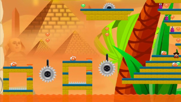 Lava Rolling Kid screenshot