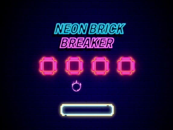 Neon Brick Breaker Game Cover