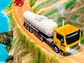 Offroad Oil Tanker Truck Drive Image