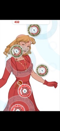 Pretty girl bubble screenshot