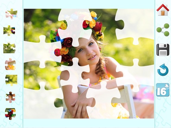 Princess Slide Magic Puzzle &amp; Photos - Princesses Sliding Block Jigsaw Game Image