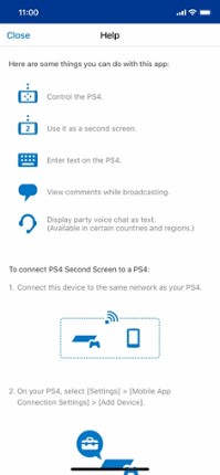 PS4 Second Screen screenshot