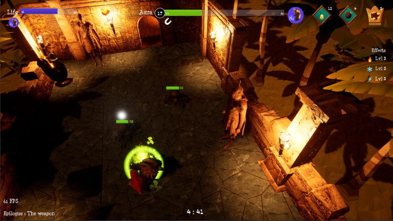 Sylvester and the entity of Dust screenshot