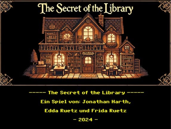 The Secret of the Library Game Cover