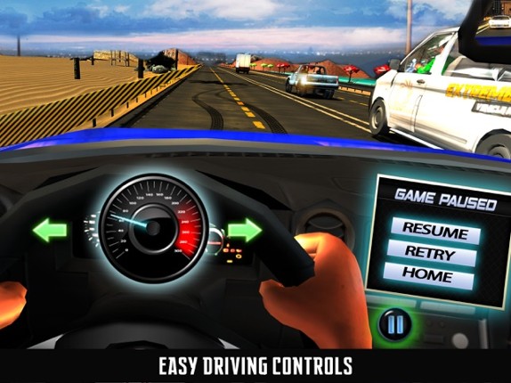 VR Highway Racing in Car Driver screenshot