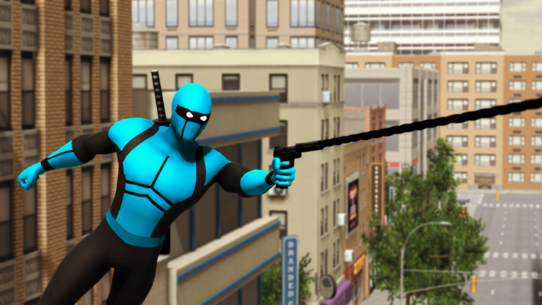 Blue Ninja: Superhero Game Image