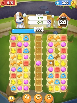 Cute Pet Match 3 Games Puzzle-Matching Jewels Saga Image