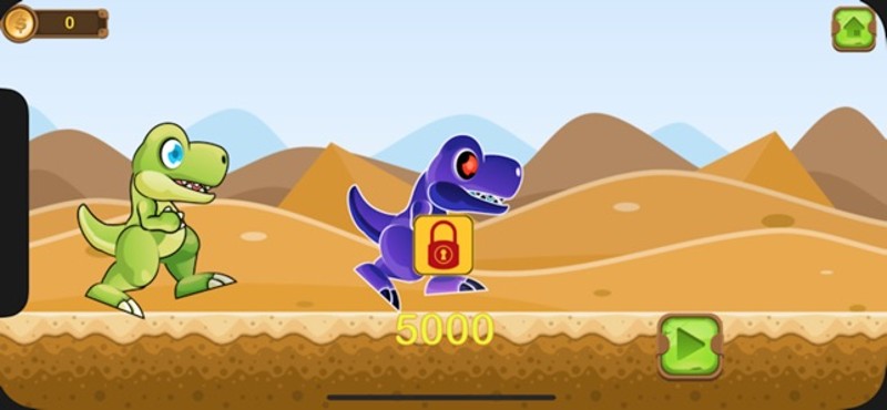 Desert Land Dragon Runner Dash screenshot