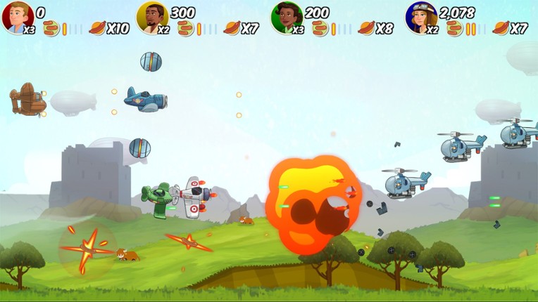 Dogfight: A Sausage Bomber Story screenshot