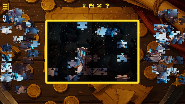 Furry Pirate Jigsaw screenshot