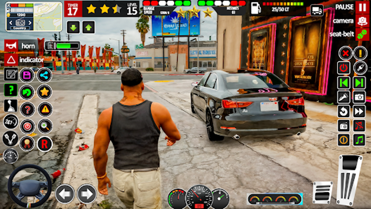 Open World Gangster Crime Game Image